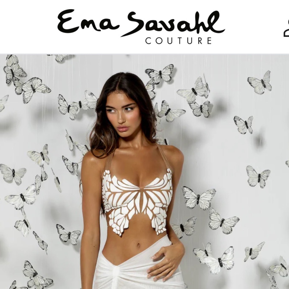 Ema Savahl Butterfly Top